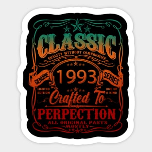 Vintage 1993 Limited Edition 31 Year old 31th Birthday Sticker